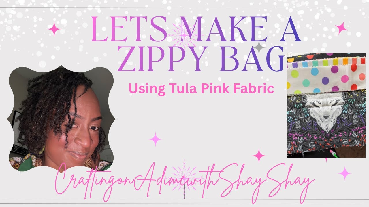LETS MAKE A ZIPPER BAG NO PATTERN