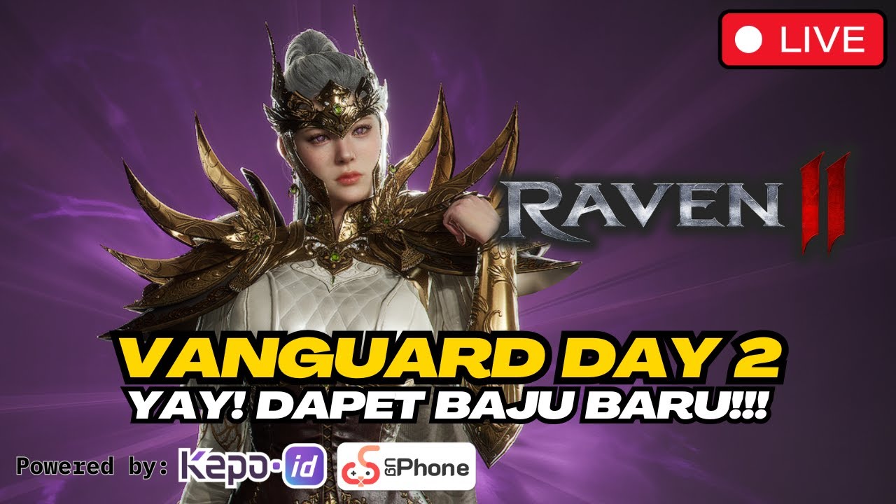 VANGUARD DAY 2‼️DAPAT BAJU BARU JADI GA SAMAAN LAGI 😁⁉️RAVEN 2 GLOBAL