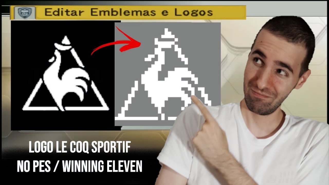 Como fazer o logo da LE COQ SPORTIF no PES / Winning Eleven ps2