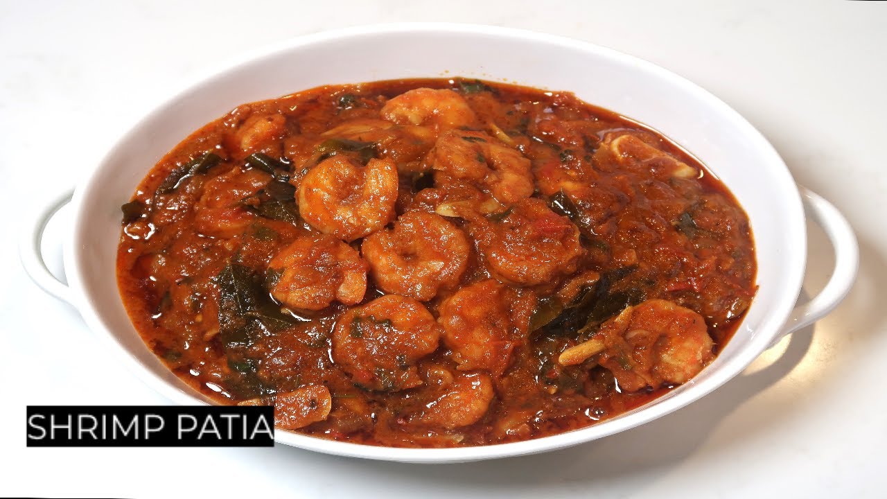 Shrimp Patia / Prawn Patia / Parsi Prawn Patia Recipe