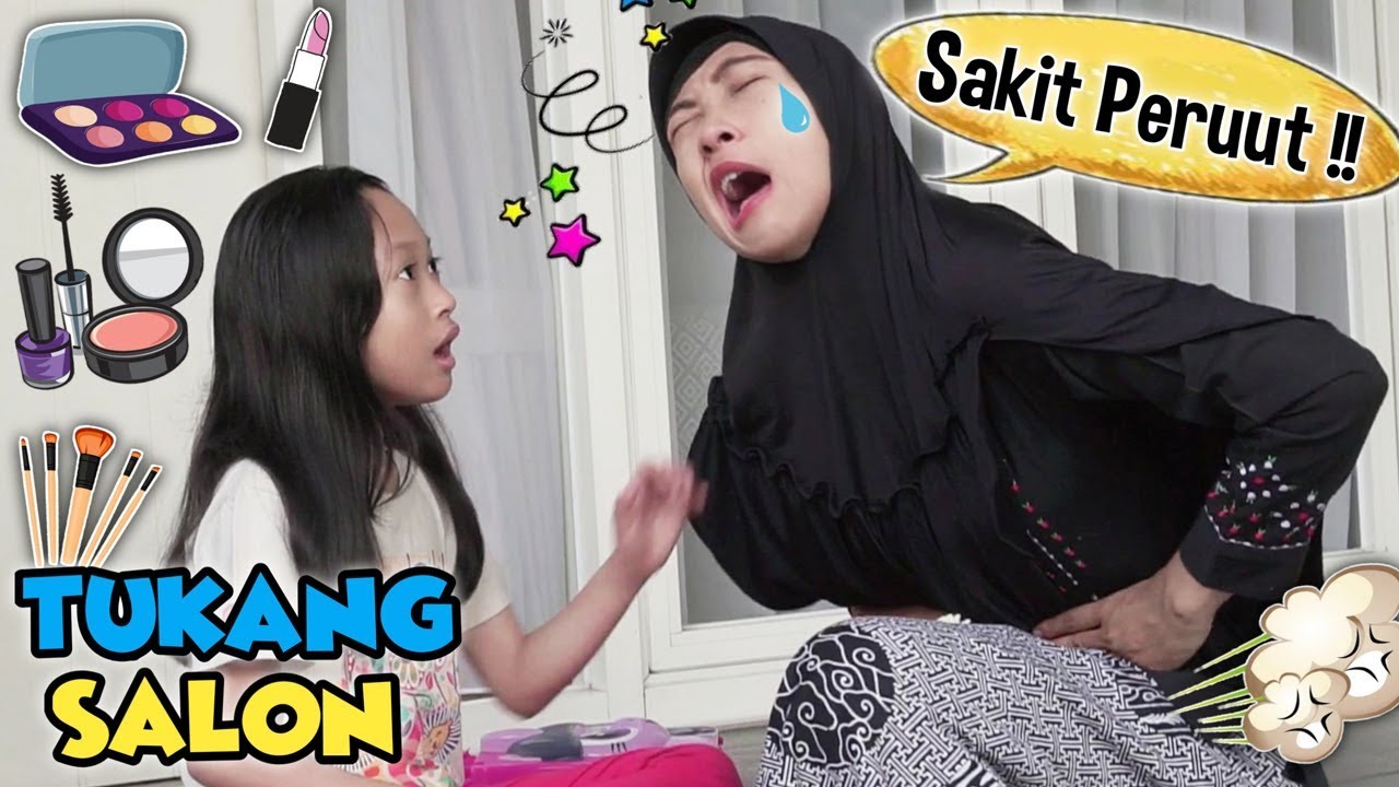 Drama Tukang Salon Keliling yang Sakit Perut 😄 Bayar Ga Ya Aqilla??? Parodi Aqilla's Diary
