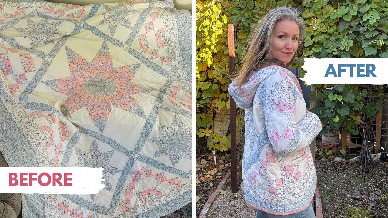 Vintage Quilt, Modern Style: Making a Quilt Coat