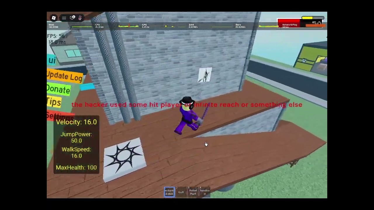 Roblox Hacker Problem