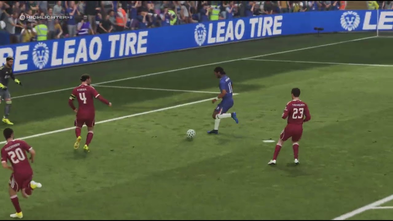 DROGBA'DAN HARİKA BİTİRİŞ #futbol#EA sports FC26#playstation5#harikagoller#Drogba