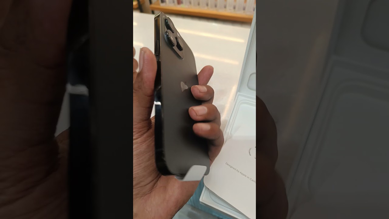 Apple iphone 14 Pro max Black unboxing #apple #14promax #appleiphone14promax