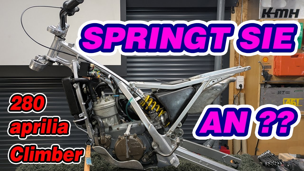 Aprilia Climber 280 - ERSTER STARTVERSUCH - Infos zu Dellorto PHBH 26 Vergaser - Trialsport