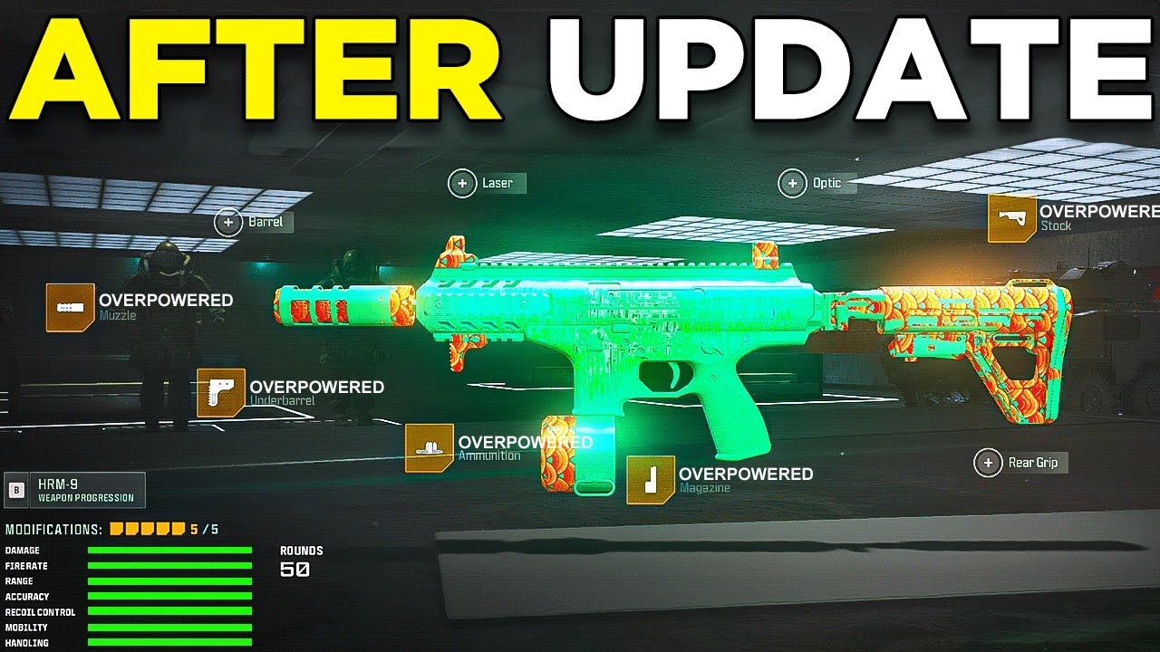 New *INSANE* After UPDATE HRM 9 Loadout in Warzone 3! 😍 (Best HRM 9 Class Setup) - Rebirth Island