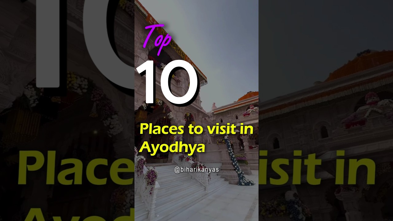 Ayodhya Tour | Top places to visit Ayodhya | Ayodhya Tourism  #transition #viral #trending #ram