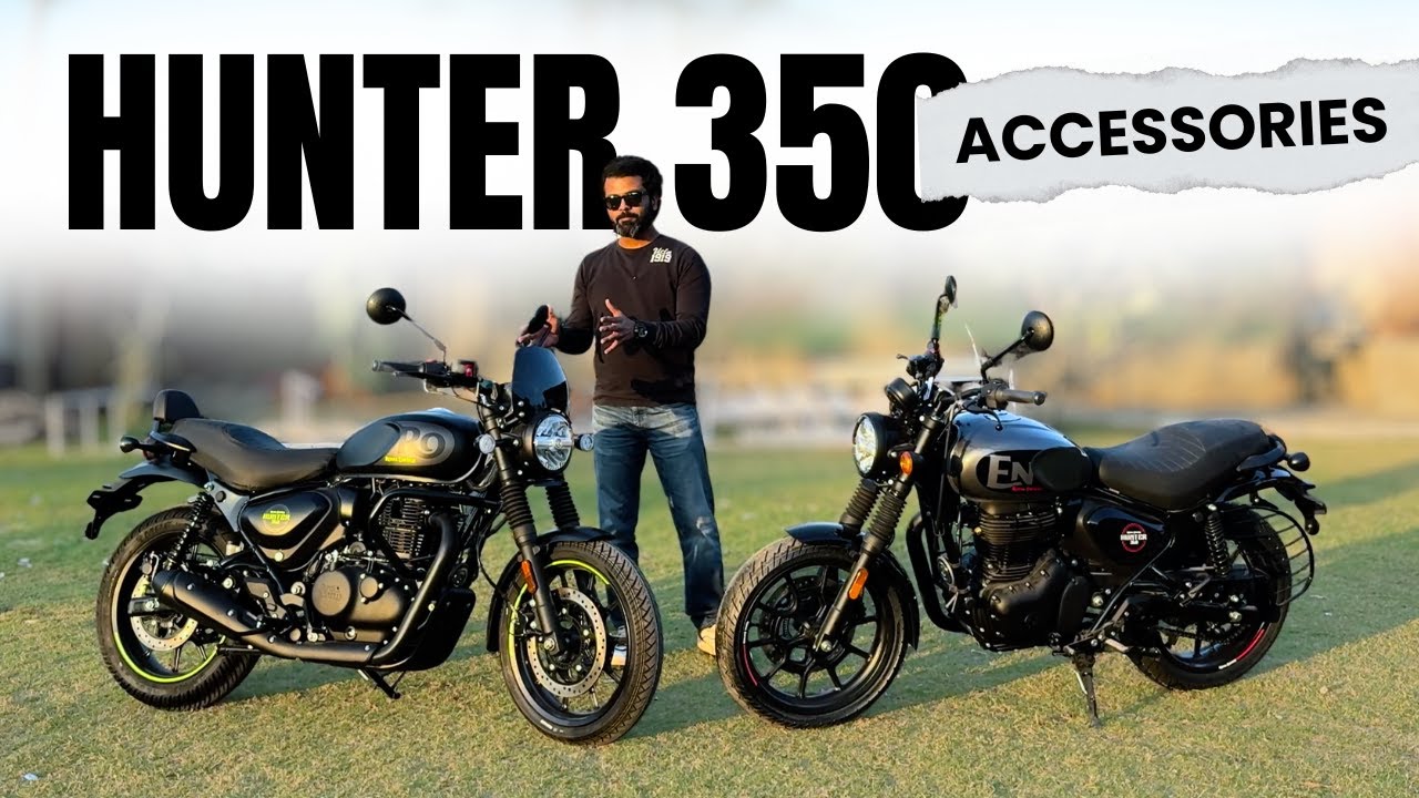 Hunter 350 Genuine Accessories All Details | Make It Yours | Motorxone