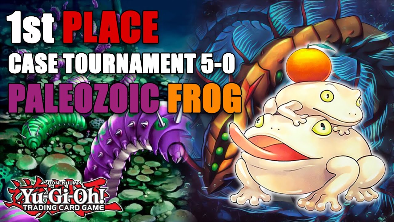 Yu-Gi-Oh! - 1st Place Tin Case Tournament 5-0: Paleozoic Frog Deck Profile October 2021!