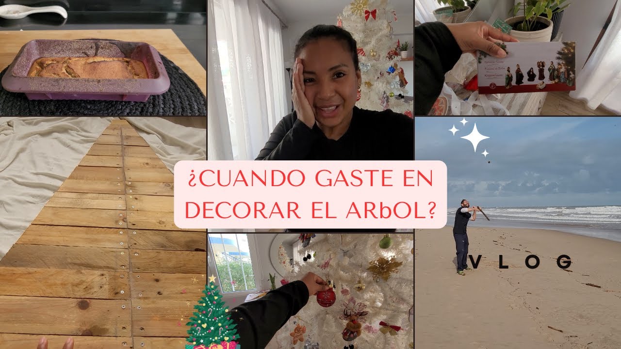 ¿Cuánto DINERO Costo mi decoración // como decorar el arbol