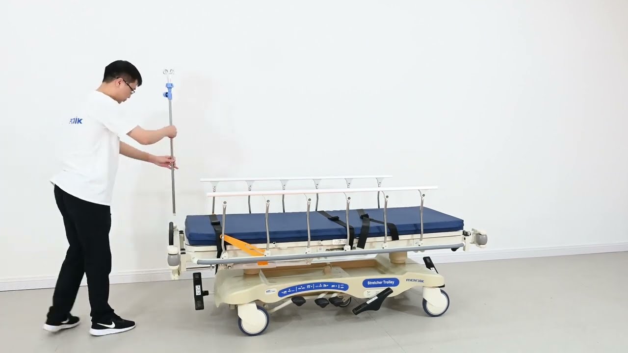 YA-PS01B Luxury Patient Transport Stretcer