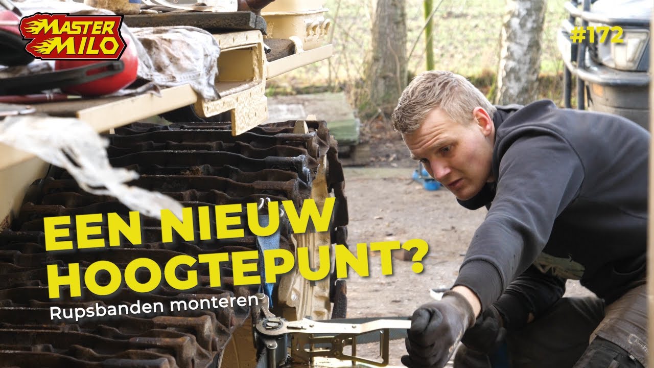 Lukt het om de rupsbanden te monteren? #172