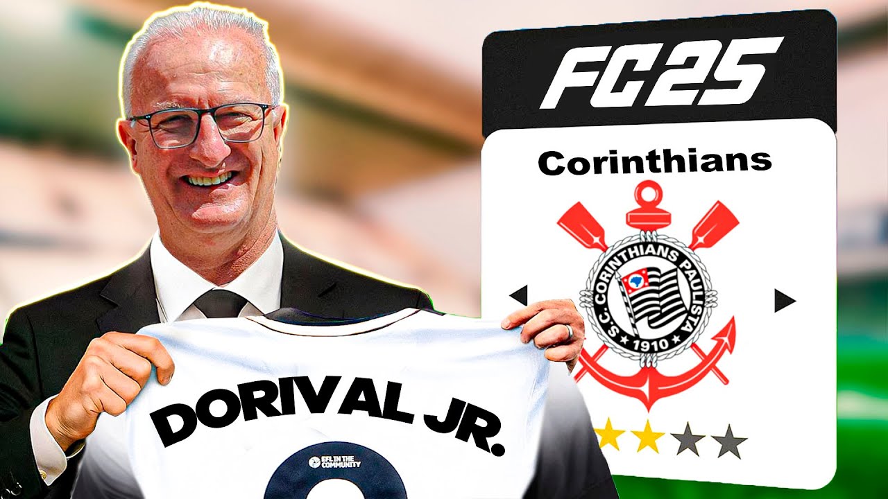 Eu testei o CORINTHIANS de DORIVAL JR.