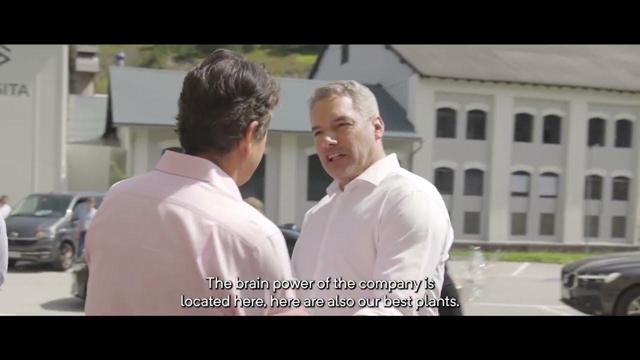 Austrian Federal Chancellor Nehammer visits RHI Magnesita plant in Veitsch