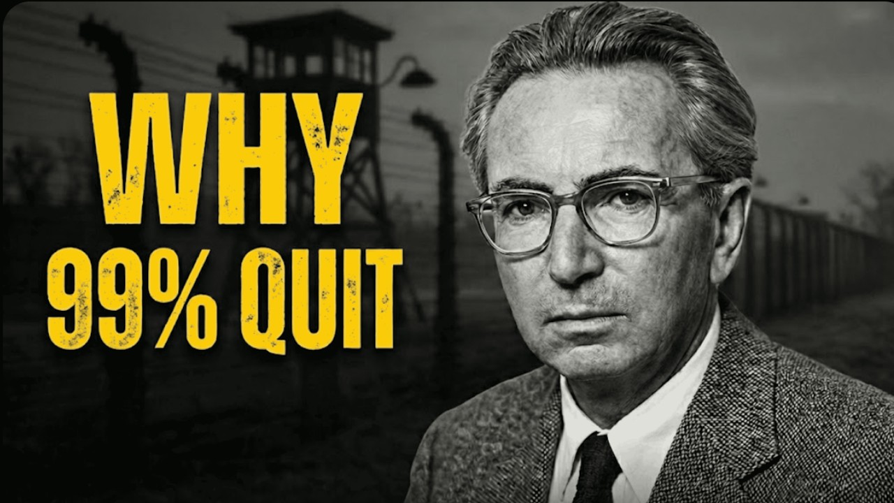 Why Most People Give Up When Things Get Hard (Viktor Frankl Explains)