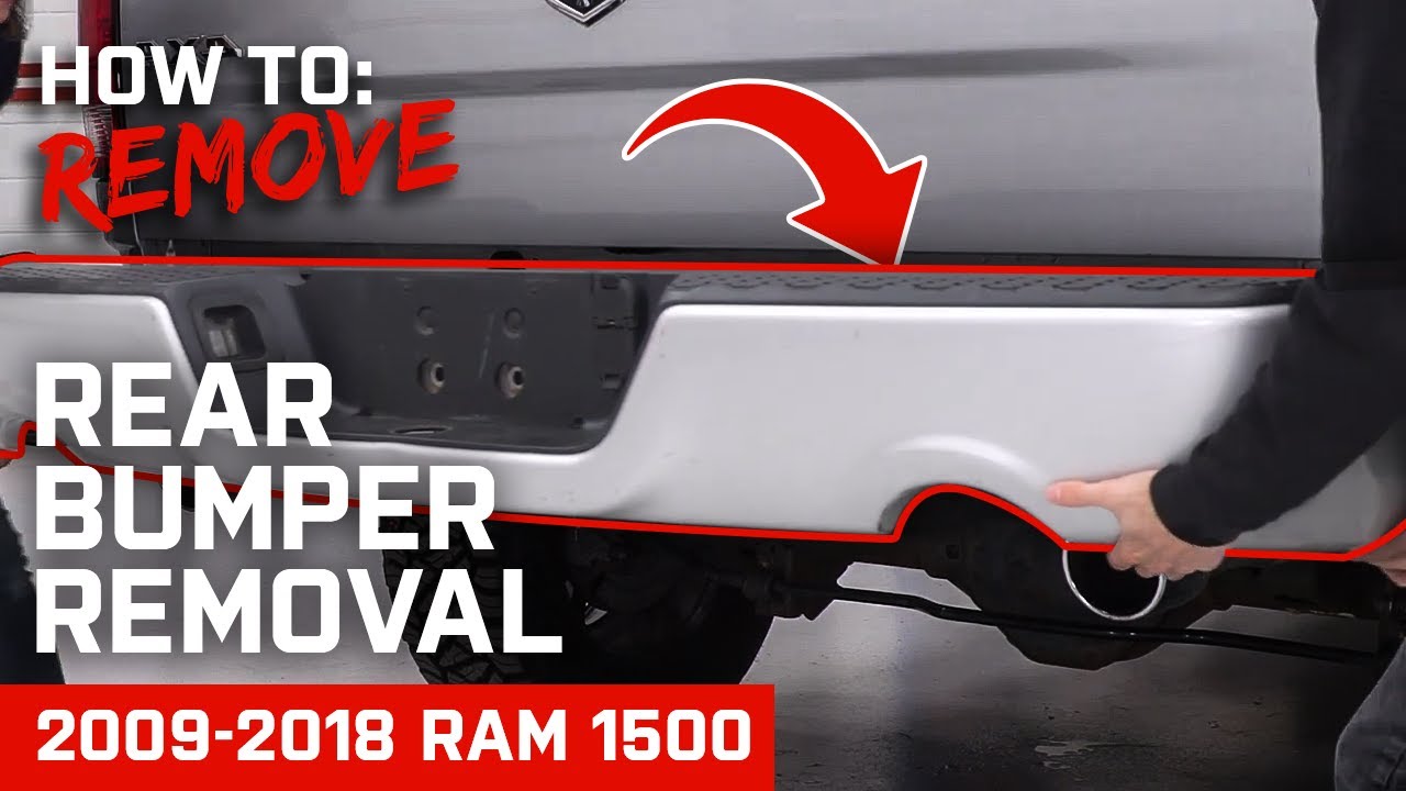 Stock Rear Bumper Removal | 2009-2018 RAM 1500
