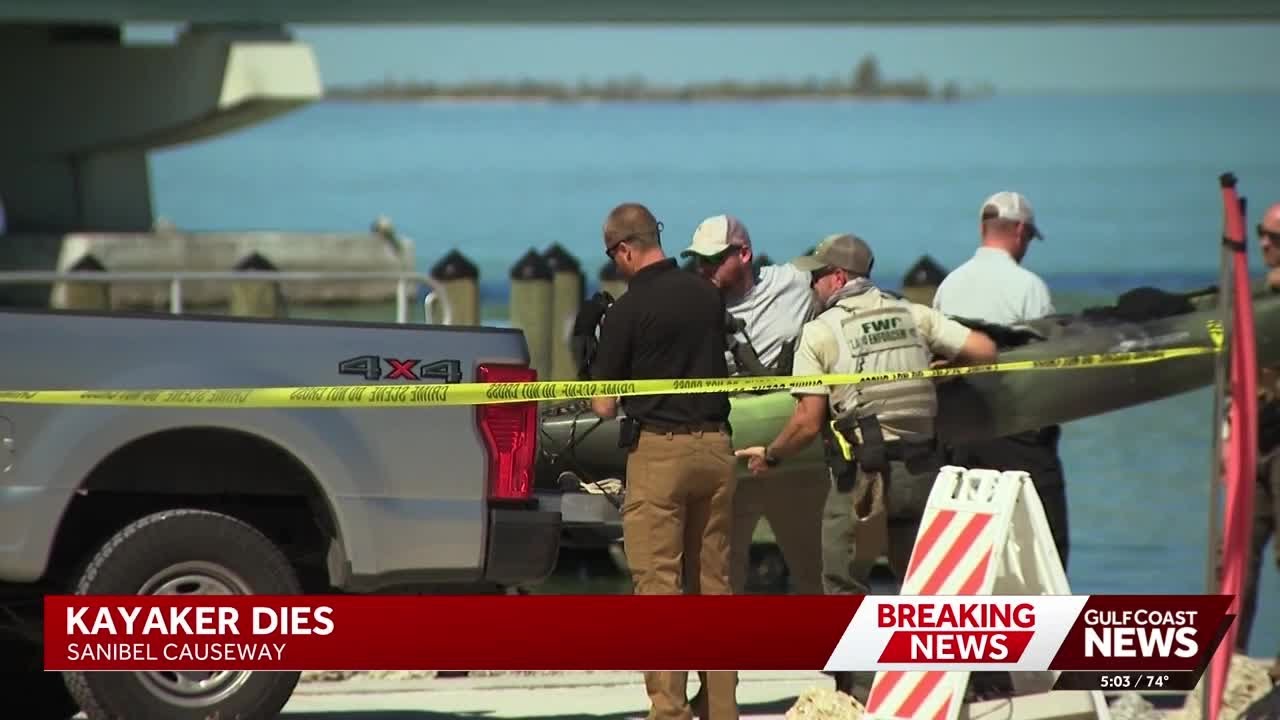 Kayaker dies after FWC, other agencies respond to distress call near Sanibel Causeway