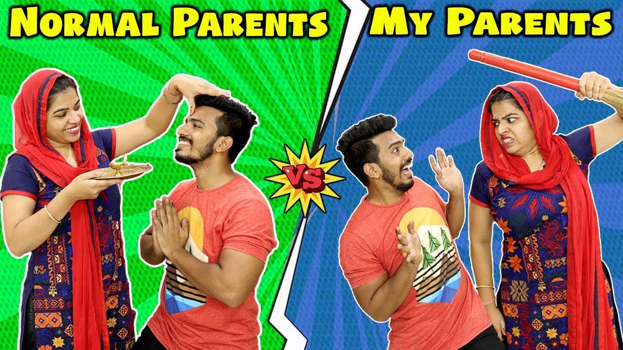 Normal Parents Vs My Parents | Parents : Expectation Vs Reality | Hungry Birds Comedy Video