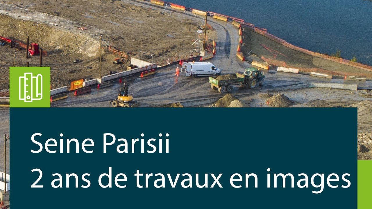 Seine Parisii, d’une friche industrielle à un quartier portuaire – 2 ans de travaux en images