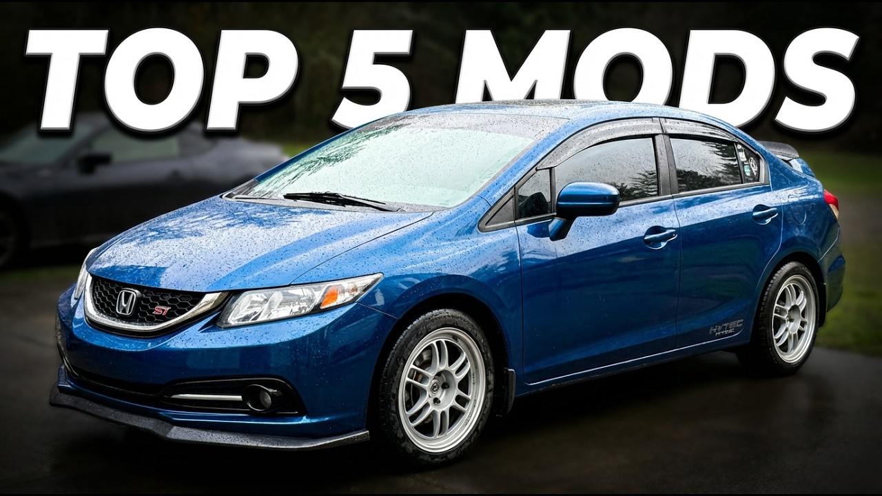 EVERY 9th Gen Civic Si Owner Should Do THESE 5 MODS