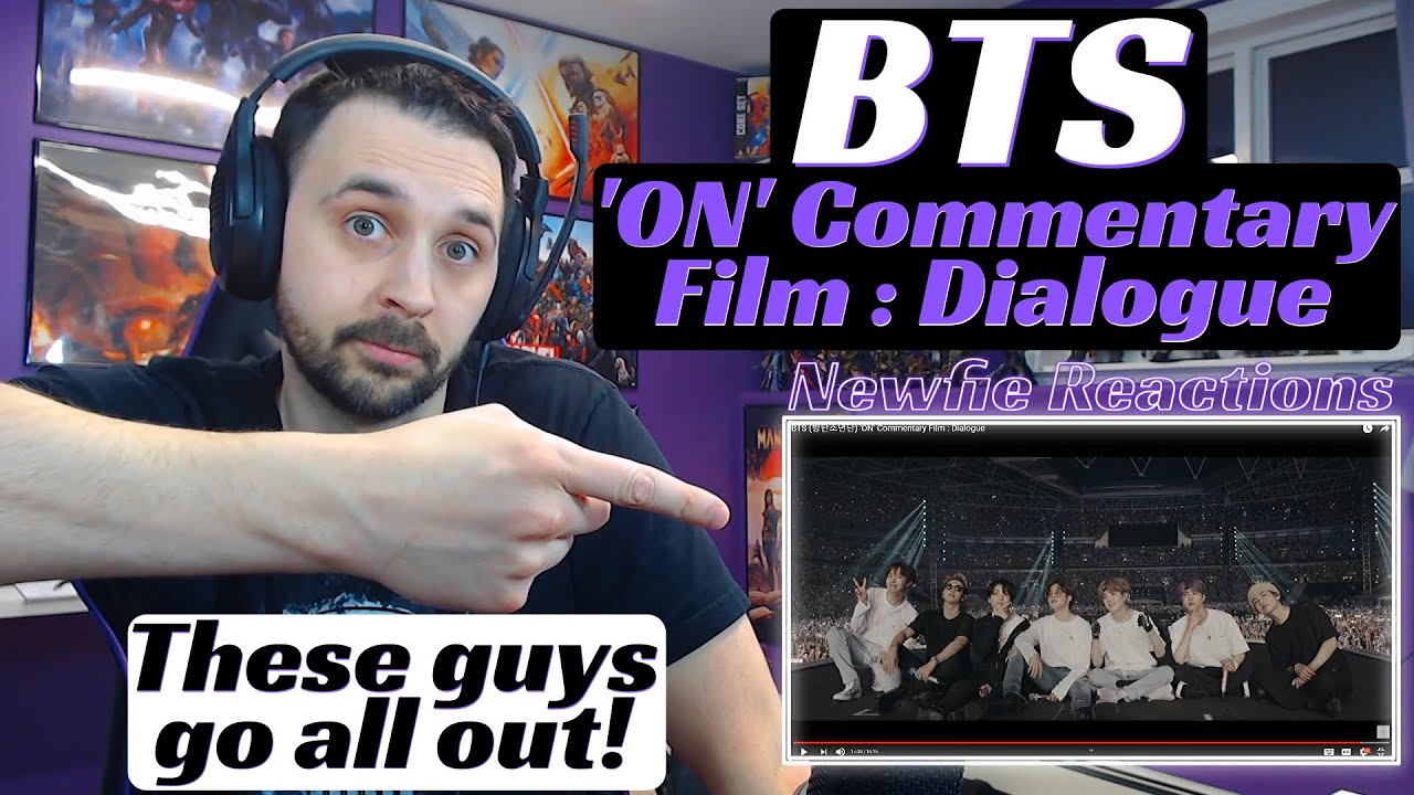 BTS - ON Commentary Film Dialogue Reaction