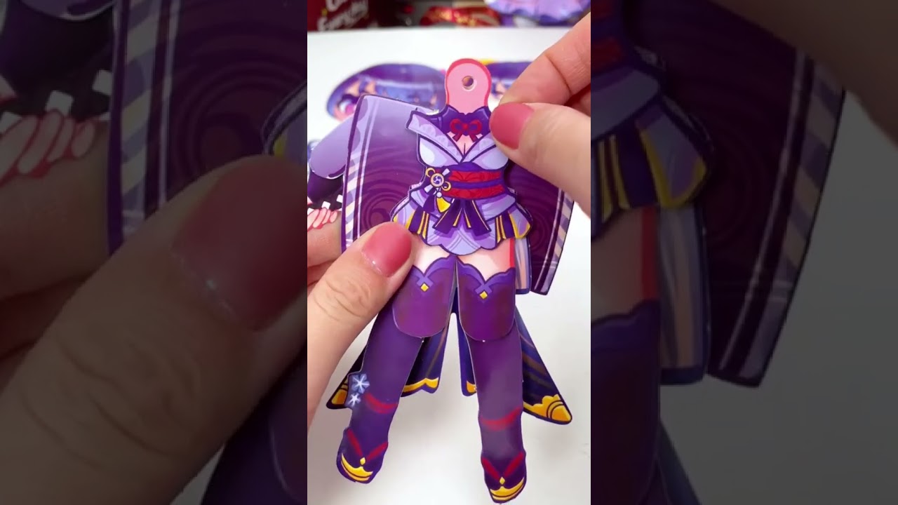 Genshin Impact Beelzebul paper doll assembly tutorial 