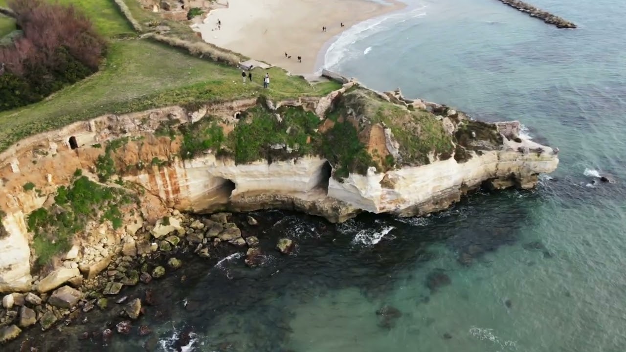 GROTTE DI NERONE, ANZIO viste dal drone 4K