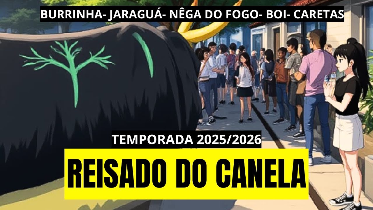 REISADO DO BAIRRO CANELA 🎭 | Apresentação do grupo na temporada 2025/2026 em Oeiras-PI- Cultura.