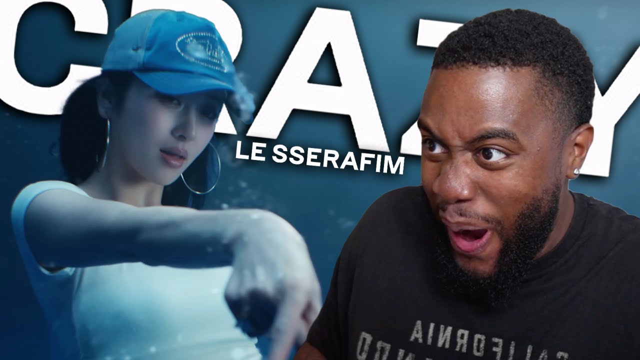 LE SSERAFIM (르세라핌) 'CRAZY' OFFICIAL MV REACTION!