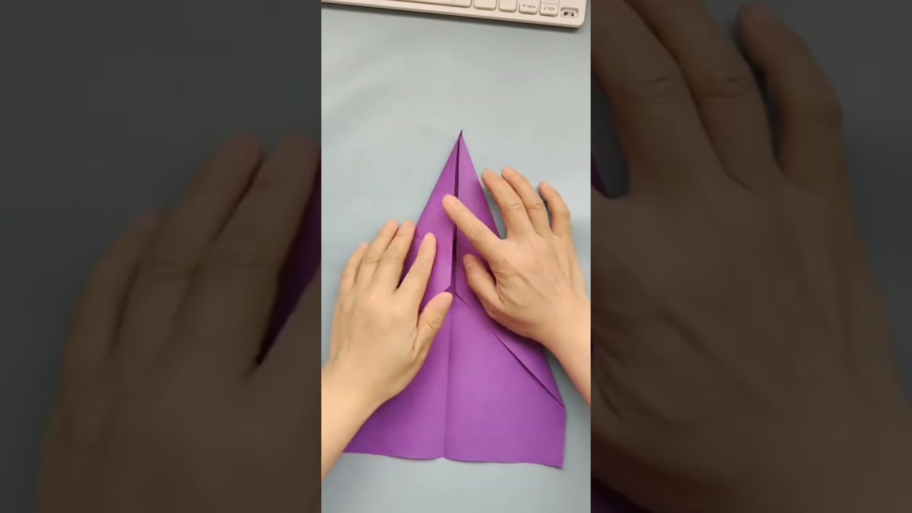 Origami handmade origami daily origami airplane handmade sharing