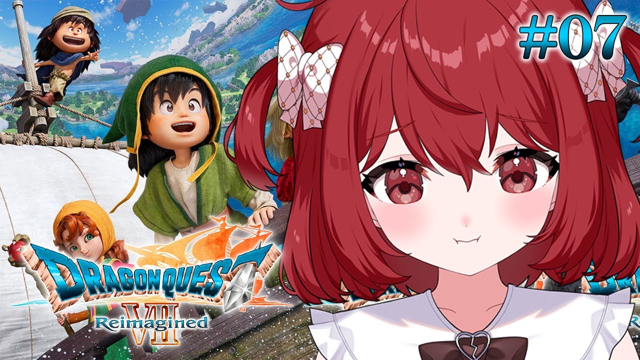 💔₊⁺ #7 ドラクエ7 リイマジンド┆人生初ドラクエ♡伝説のツボ割り人 ※ﾈﾀﾊﾞﾚあり  [ 十乃あまえ┆Vtuber ]