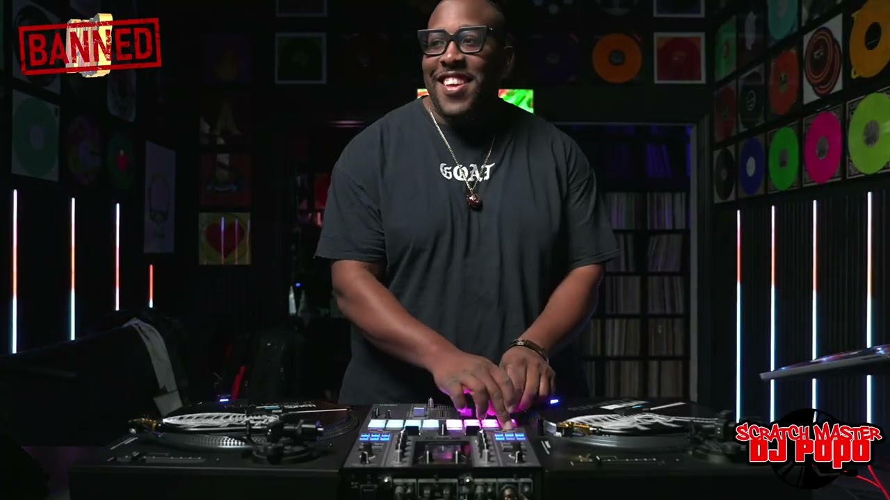 Classic Hip Hop Set ,Samples ,Old-School, Flips, 80's 90's 2000's            Scratch Master DJ POPO