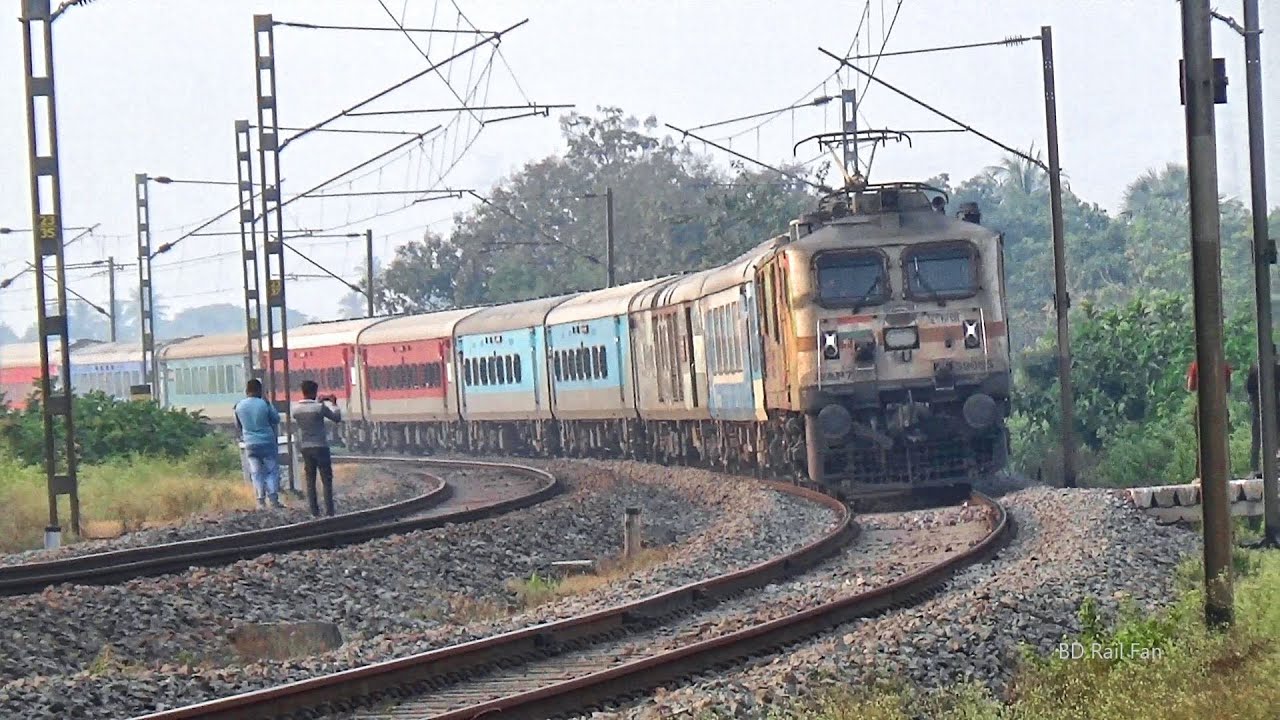 4 in 1 || Kulik Express + Teesta Torsa + Kavi guru Express + Kolkata-Haldibari Intercity Express