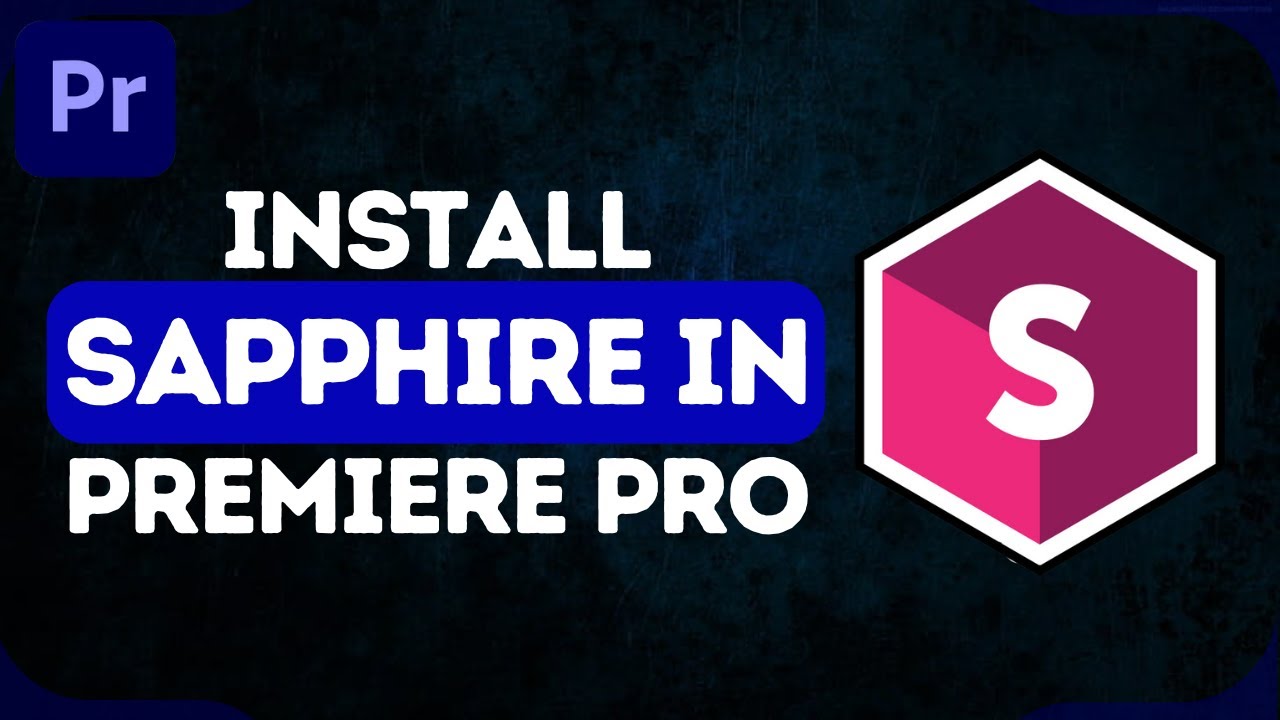 How to INSTALL Sapphire Plugin in Premiere Pro (2025)