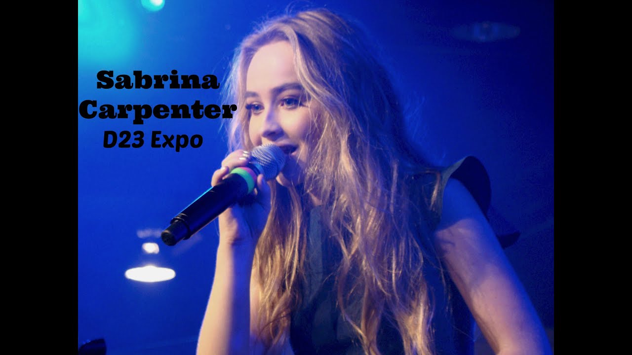 Sabrina Carpenter Performs at D23 Expo- FRONT ROW