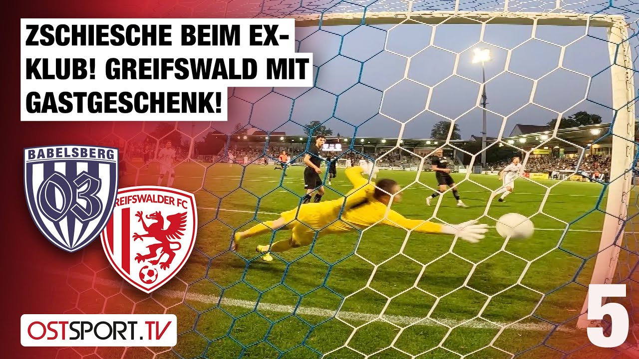 Zschiesche beim Ex-Klub - GFC mit Gastgeschenk: Babelsberg 03 - Greifswald | Regionalliga Nordost
