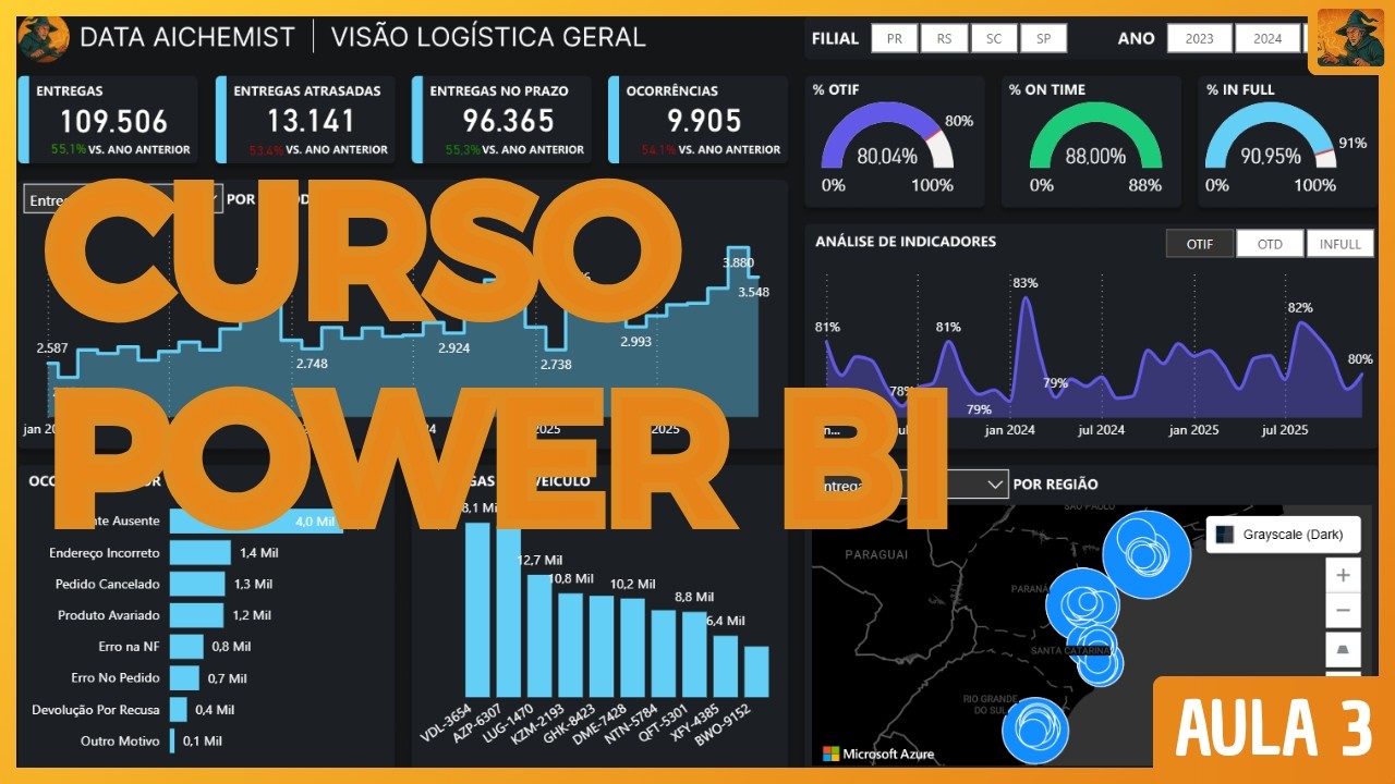 Curso de Power BI: Do Zero ao Dashboard de Logística (Aula 3)
