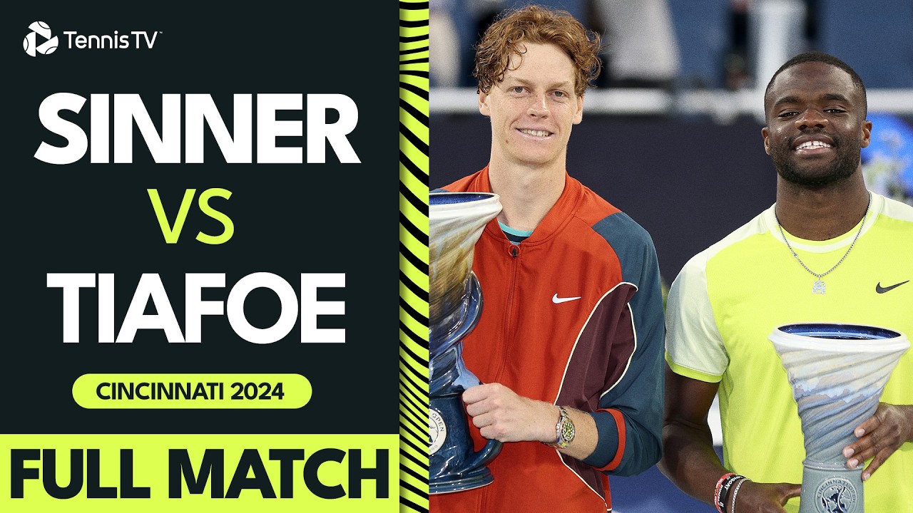 Jannik Sinner vs Frances Tiafoe FULL MATCH ⏪ | Cincinnati 2024 Final