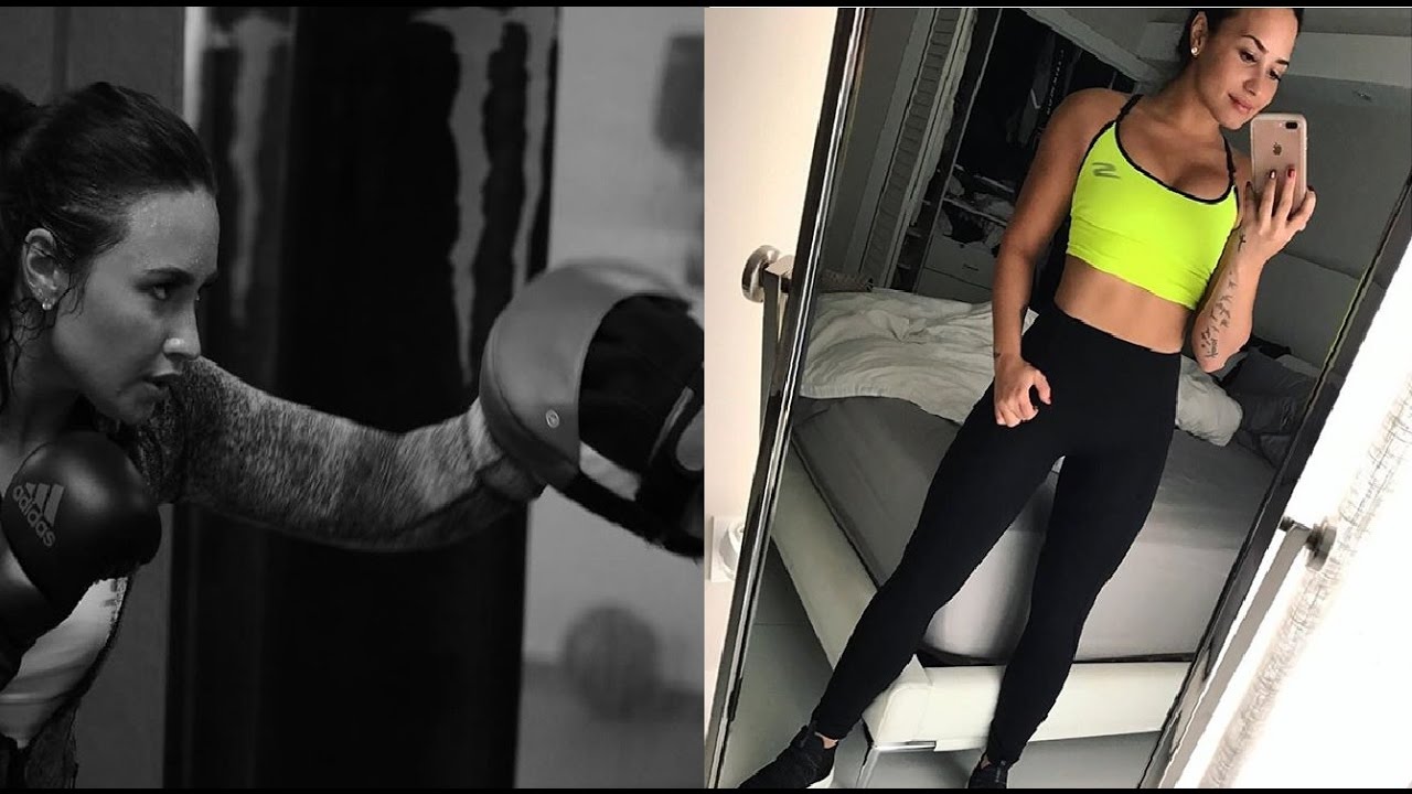 Demi Lovato training 2017