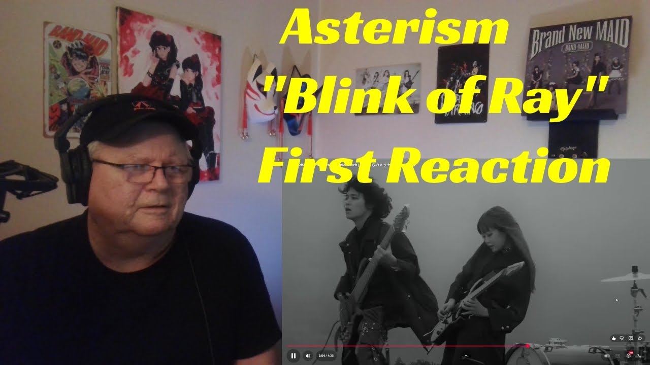 Asterism — официальное видео «Blink of Ray»! Первая реакция!