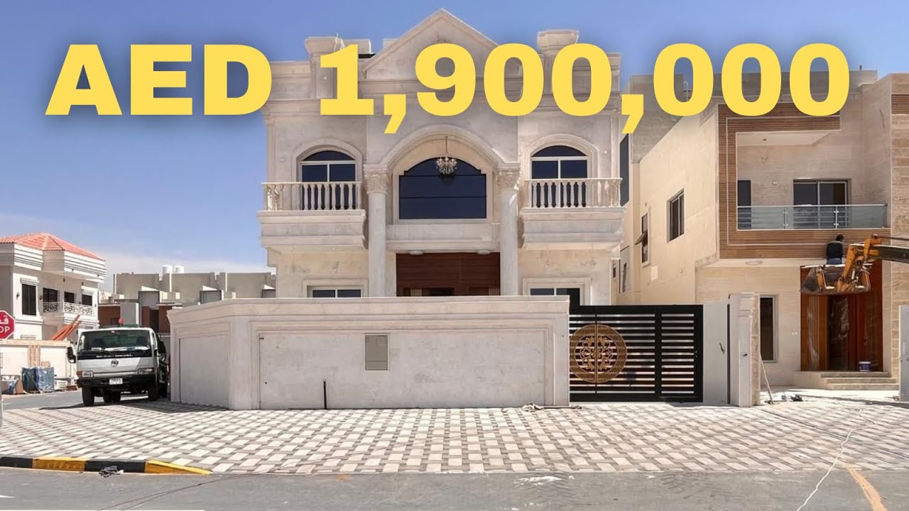 Spacious 5-Bedroom Villa For Sale in Ajman | Affordable Luxury Living