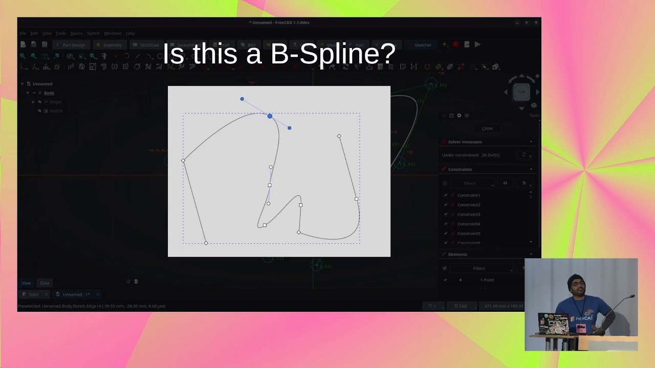 LGM 2025 - The Curious Case of Splines in FreeCAD