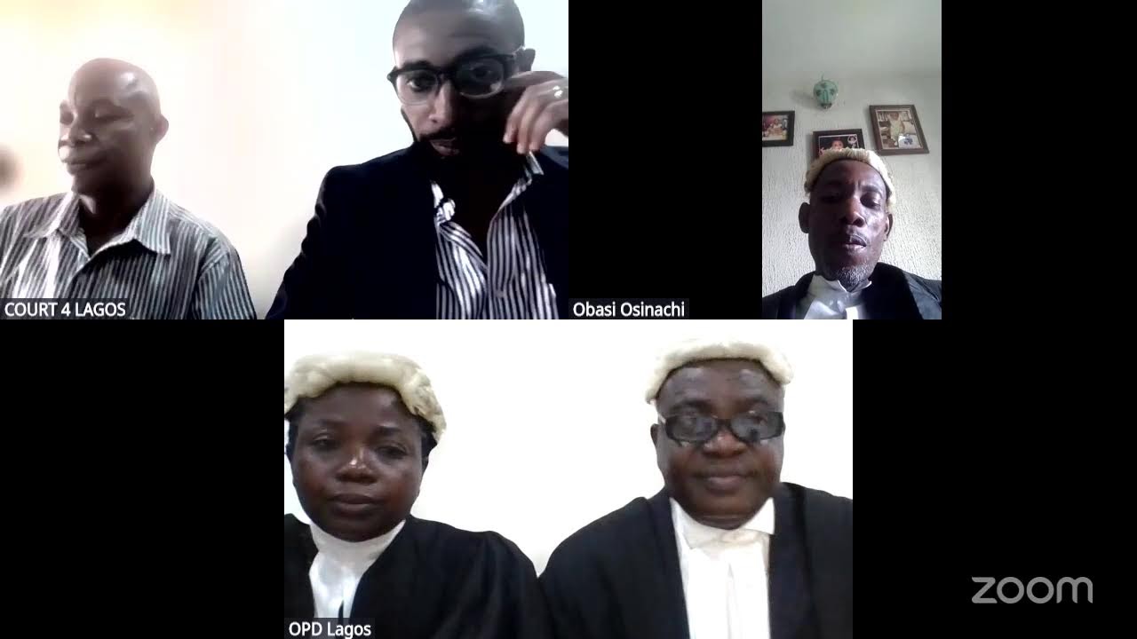 LAGOS DIVISION, HON. JUSTICE R. H. GWANDU