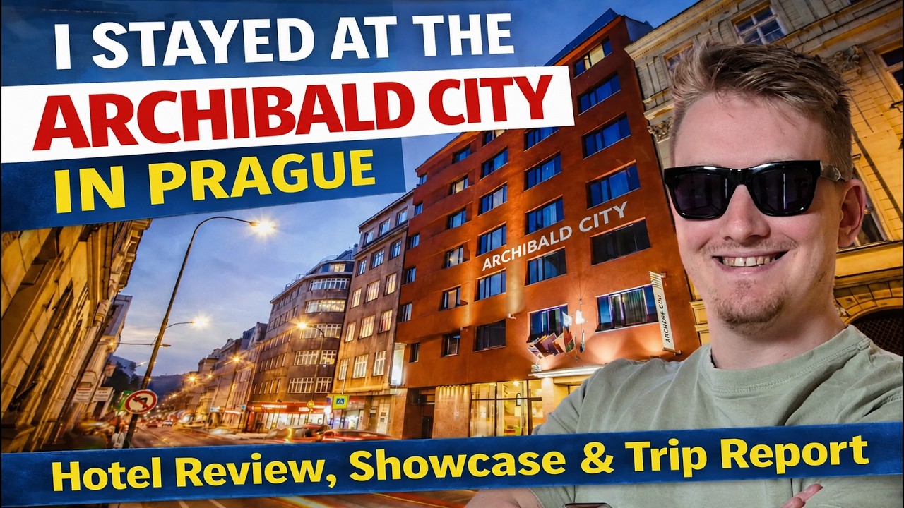 I Stayed at the Archibald City Hotel in Prague