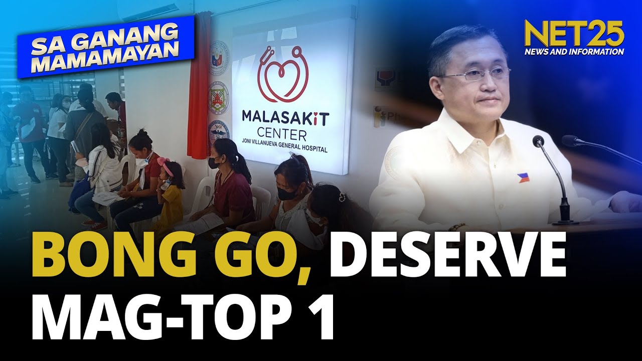 Bong Go nanguna sa Senado dahil sa ‘malasakit’—Banayo
