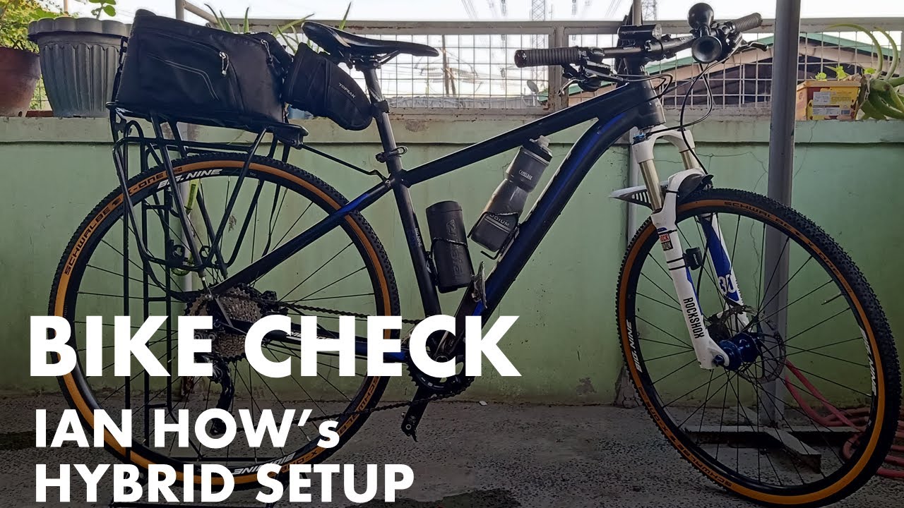 Bike Check Ian How's Hybrid Setup (Pang Bike to Work at Long RIde)