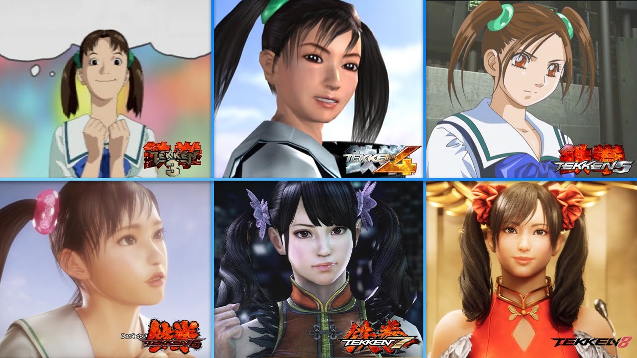 TEKKEN | LING XIAOYU ALL CUT SCENE AND ENDINGS