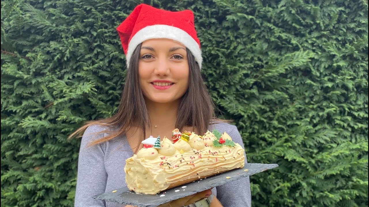 Bûche à la vanille 🎅🏻