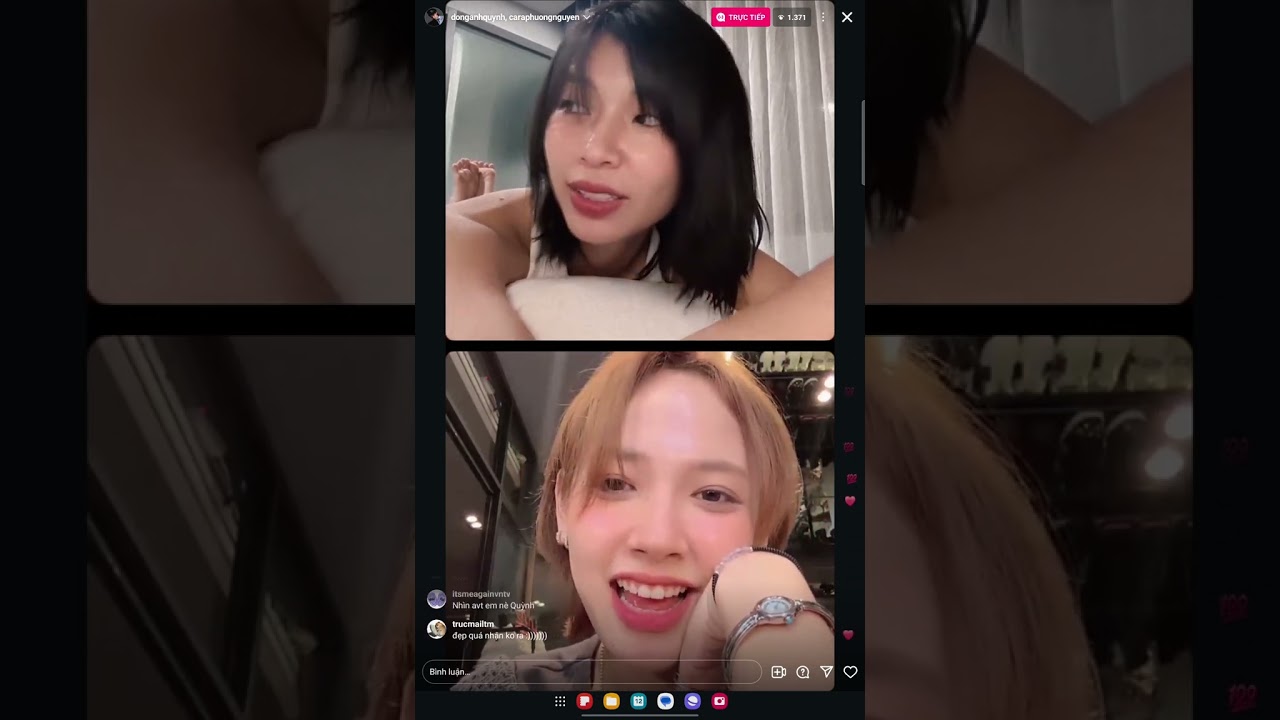 [12/3/2025] Cara, Đồng Ánh Quỳnh live Instagram (chia sẻ trước thềm ra mắt MV,...)